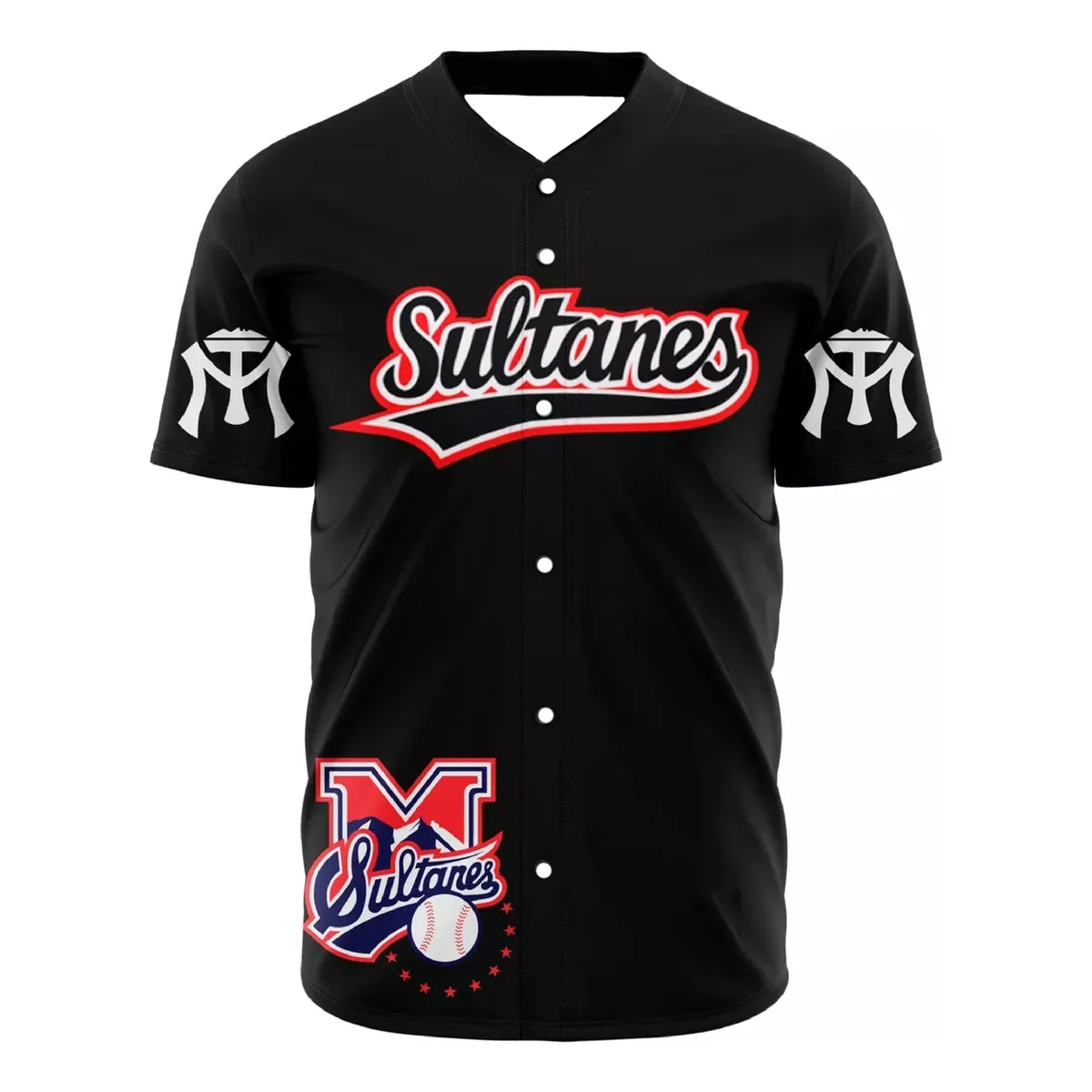 

Summer 2025 New Arrive style Jersey Sultanes Monterrey Baseball Jersey Man Women sport casual Jersey breathe 3D fashion clothes