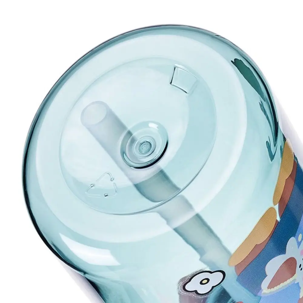 High Quality Cup with Straw Water Bottle Cute Cartoon Large Capacity Drinking Cup Portable Leakproof Travel Kettle