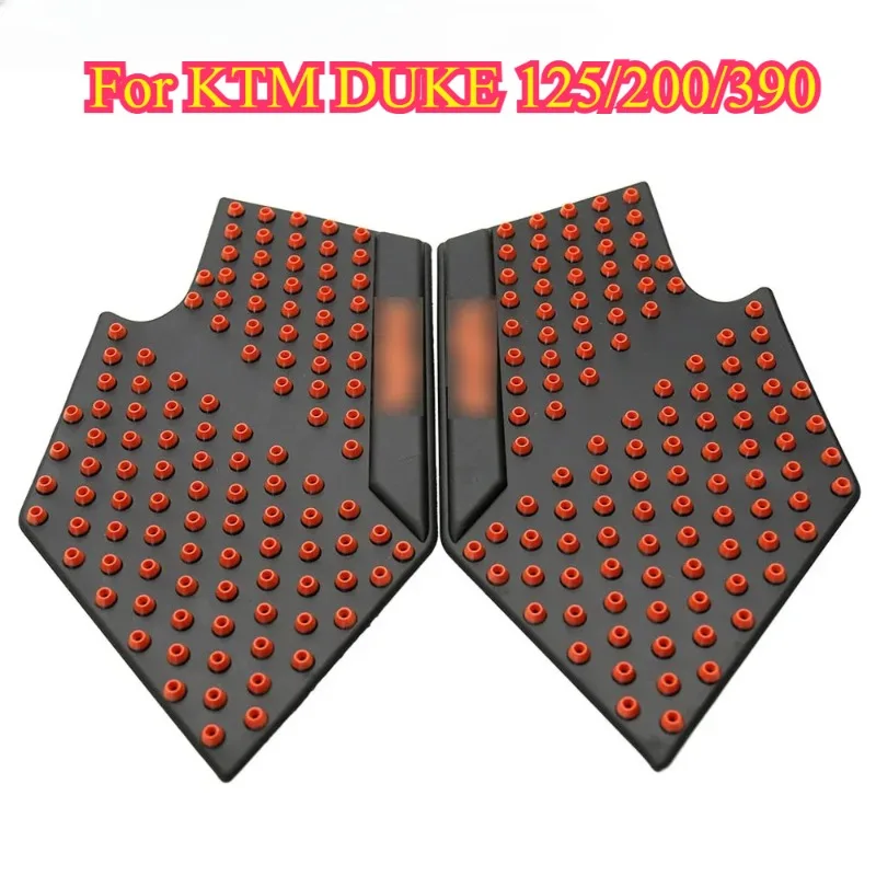 

DONGTING for KTM DUKE 125 200 390 Motorcycle Fuel Tanks Decorative Sticker Knee Grip Anti-Slip Sticker Heat Shield Grip Pad