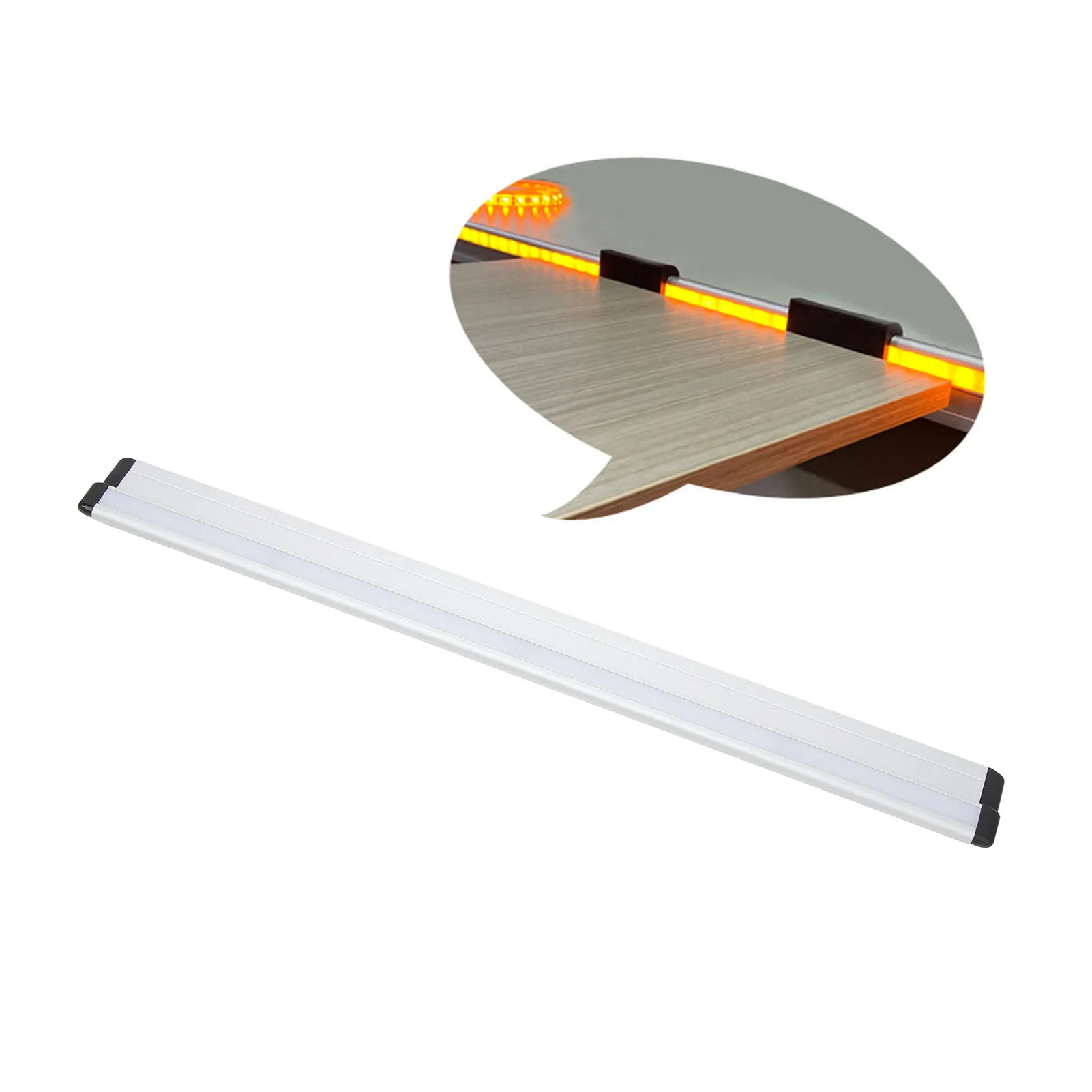 RV Table Rail 500mm Aluminum Alloy High Strength Rustproof Wall Table Support Rail for Yacht Boat  RV Folding Table Rail - view 2