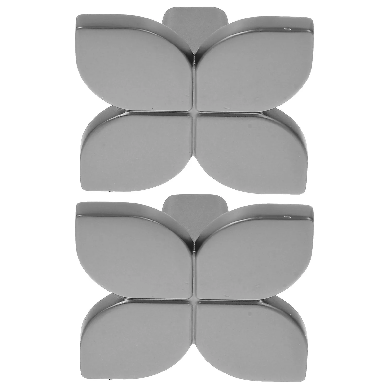 2 قطعة مقابض خزانة معدنية ديكور مضمد درج يسحب سبائك الزنك دائم العملي الزخرفية شعور جيد مقابض خزانة #4