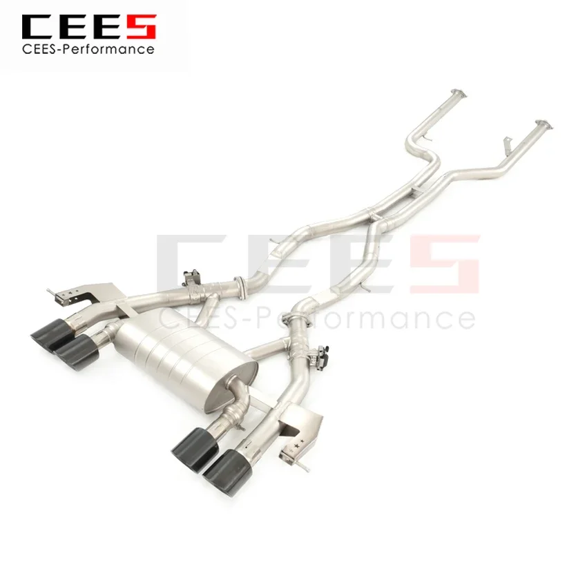 CEES Exhaust System For BMW M4 G82 Catback Stainless Steel Valve Muffler Catback Escape Tubo Escape Coche Car Accessories