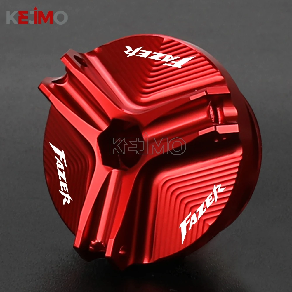 

FOR YAMAHA FAZER FZ6 FZ6R FZ1 FZ8 FAZER FZ750 FZ 07/6 Accessories Motorcycle Engine Oil Filler Cover Oil Filter Cover Protection