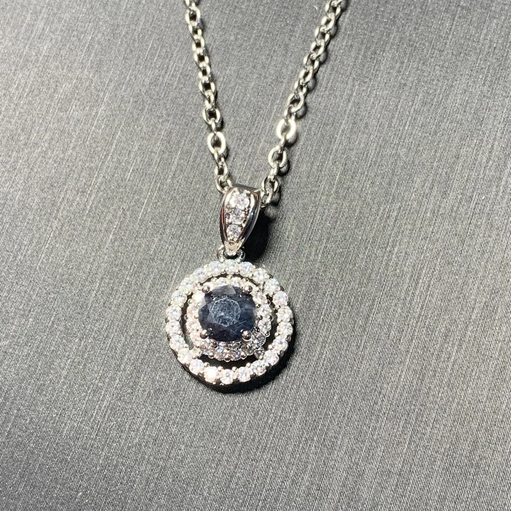 

ОВАЛ натуральный сапфир кулон ожерелье ювелирные изделия камни ручной работы оптовая продажа целебная энергия подарок счастливые ювелирные изделия