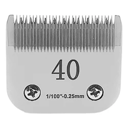 Pet Dog Grooming Clipper Keramische Mes, compatibel Met Andis Size 40 Cut Lengte 1/100 