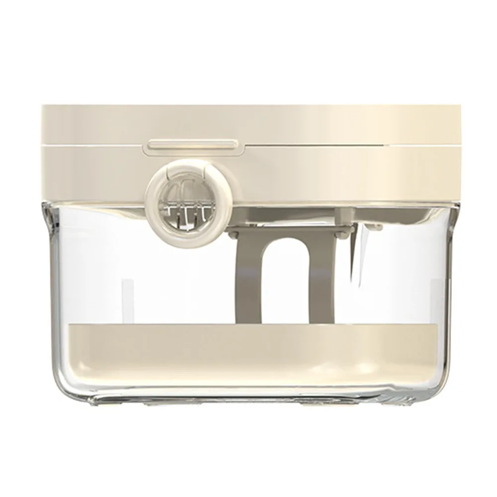 Transparent Double Layer Braces Storage Box Universal Sealed Orthodontic Retainer Case Simple Food Grade