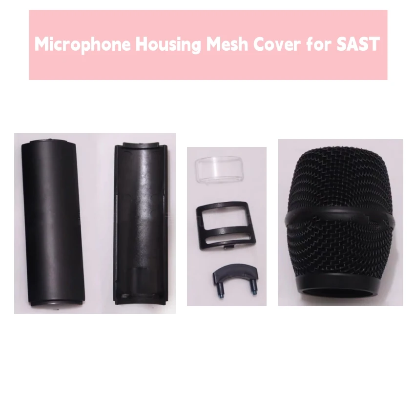 

For SAST Microphone Metal Housing Mesh Cover Switch Lens OK-88 ARDRSUKE59A Microphone Accessories