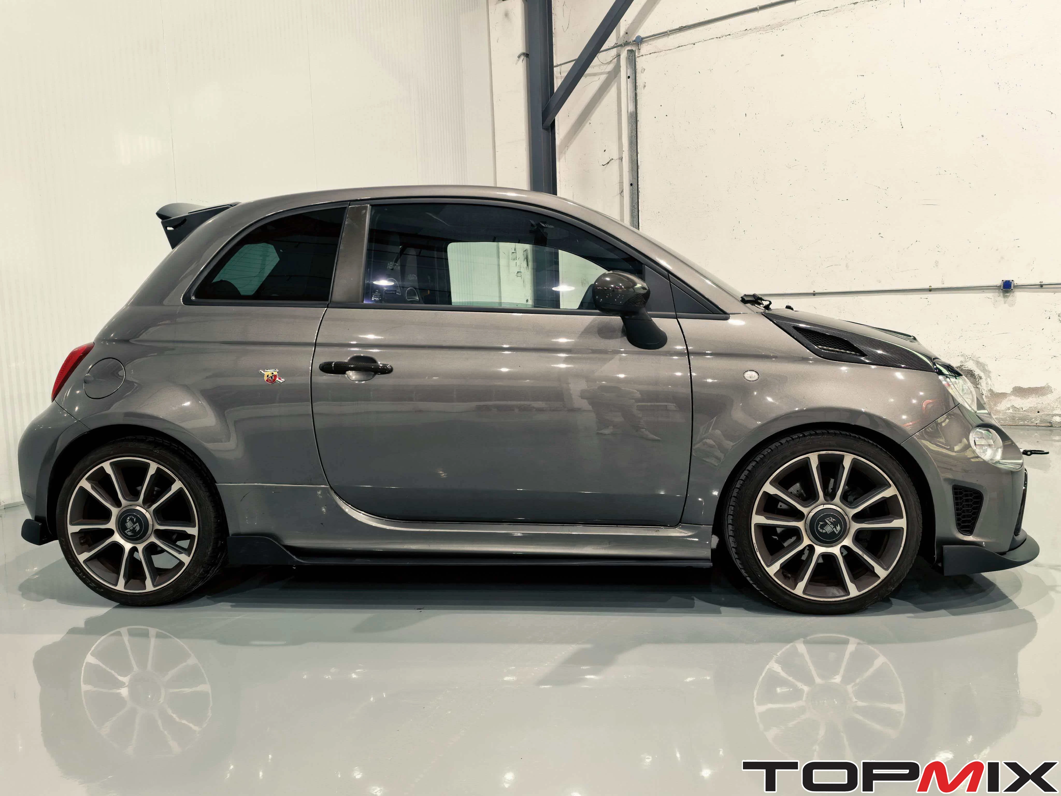 Real Carbon Fiber or FRP spoiler body kit fit for Fiat 500 Abarth