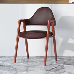 2024 New Fashion Household Dining Table Stool Chairs Leather Cushion Chairs Elegant And Beautiful