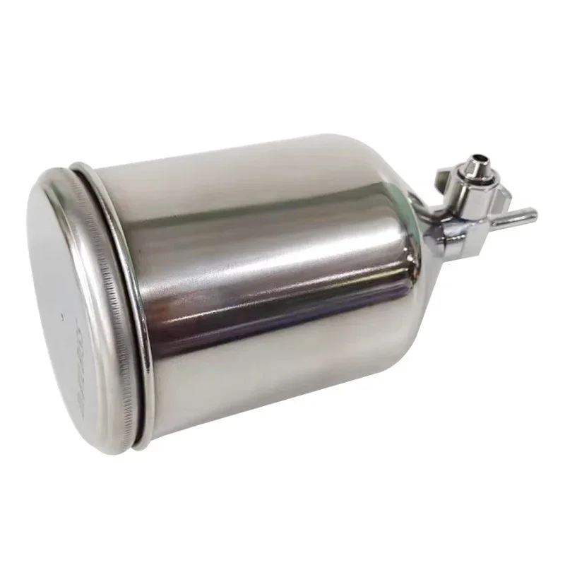 

Suitable for side pot spray gun stainless steel pot 400ml paint can paint, container accessories