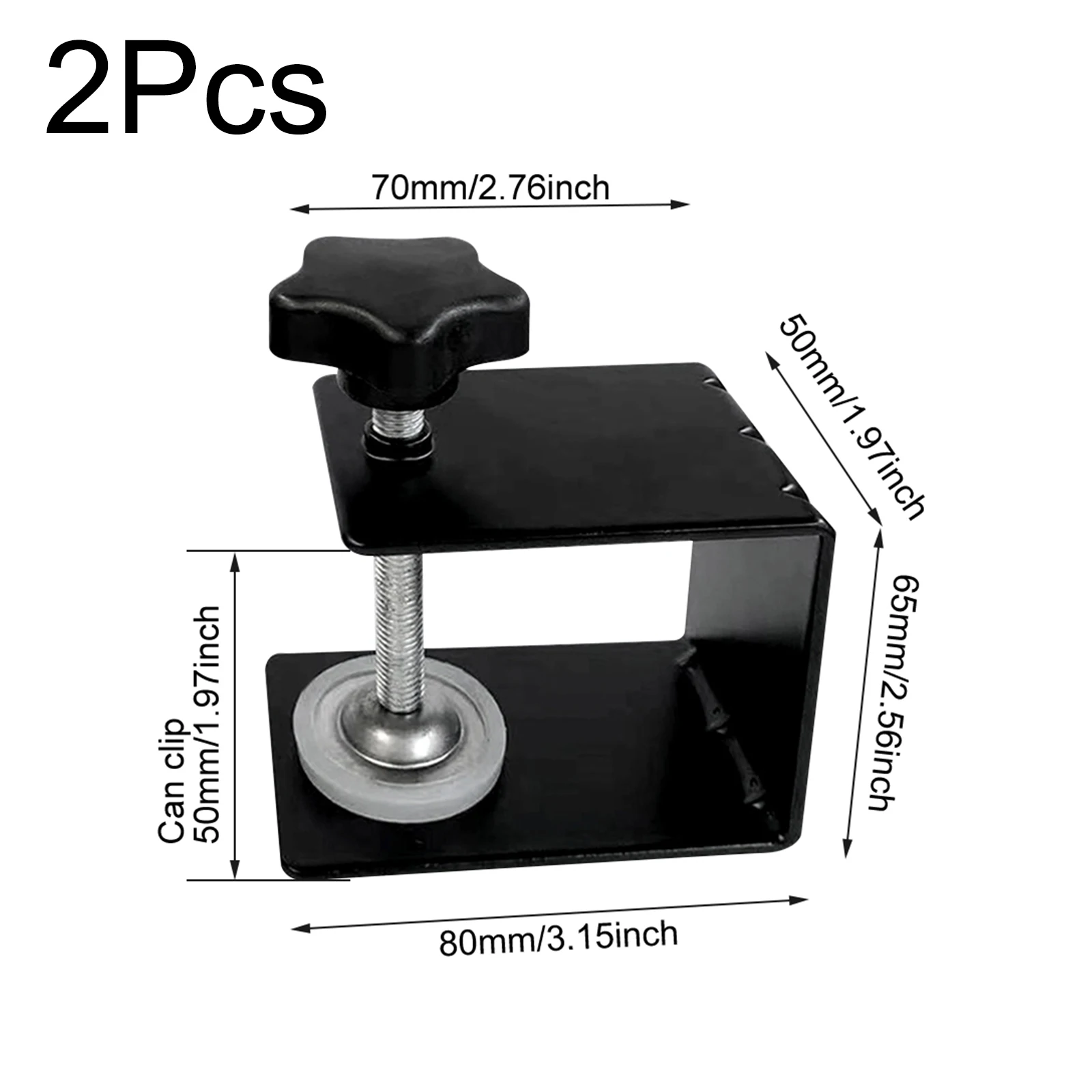 Steel Drawer Front Mounting Clips Professional Results, Smooth and Beautiful Finish, Choice of 1pc, 2pcs, 4pcs, or 6pcs