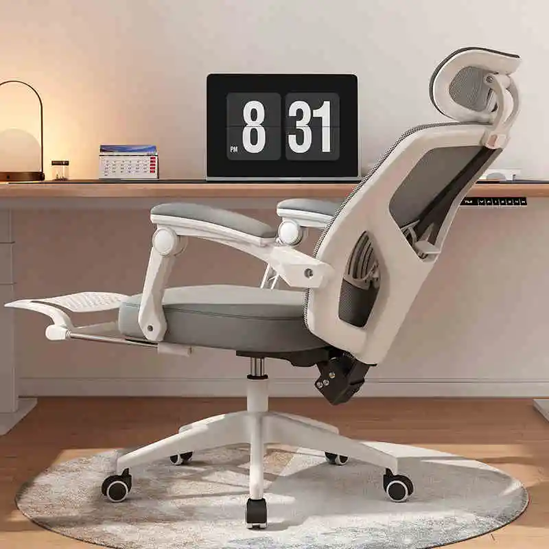 Chaise de Lecture Ergonomique Mobile, Fauteuil Inclinable de Luxe, Mobilier de délégations