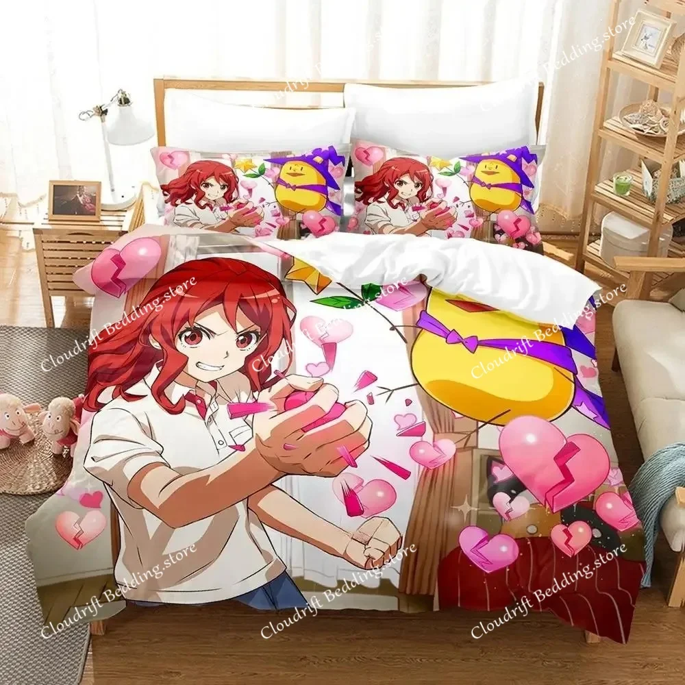 

Romantic Killer Bedding Set Single Twin Full Queen King Size Bed Set Adult Kid Bedroom Duvet Cover Sets 3D Anime