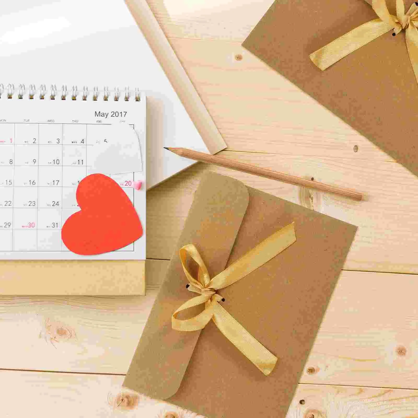 50 Pcs European Envelope Packing Envelopes Small Writing Letter Covers Greeting Cards for Invitations Twine Simple