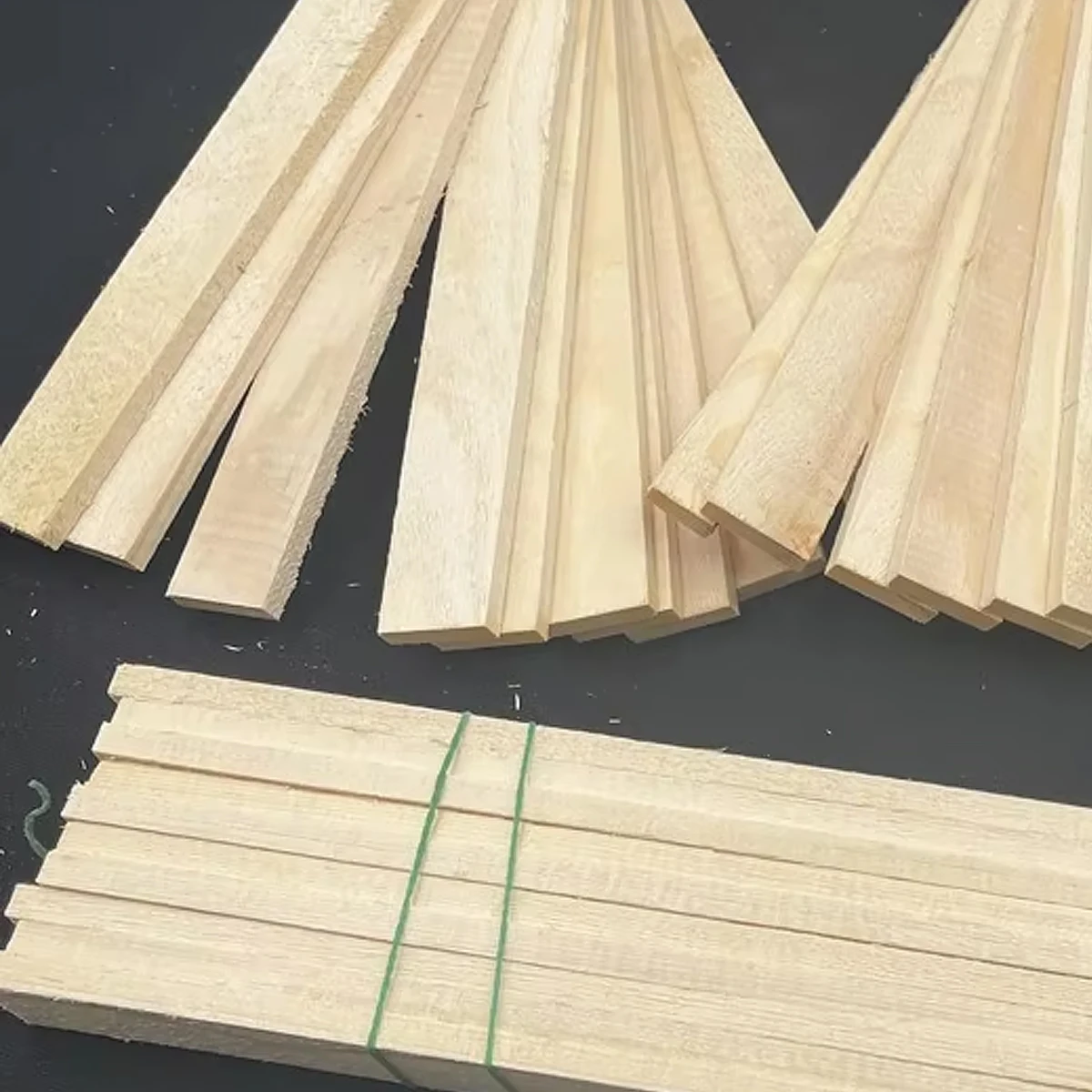 5/10pcs Spurce Wood 4/4 Violin Bass-bar Blanks,High Quality Bass Bar 300mm in Length Violin Making Accessories
