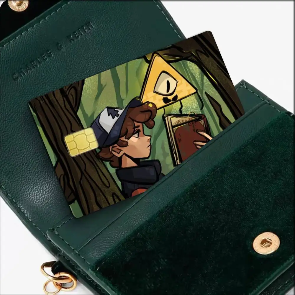 Bill Cipher Dipper Pines   Waterproof Film Skin Cover Credit Card Stickers Debit Front Bank Bus Pass