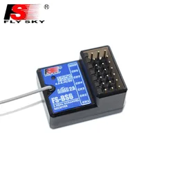 1PCS FlySky FS-BS6 Receiver 2.4Ghz 6CH AFHDS2 for FlySky FS-GT5 FS-IT4S Transmitter