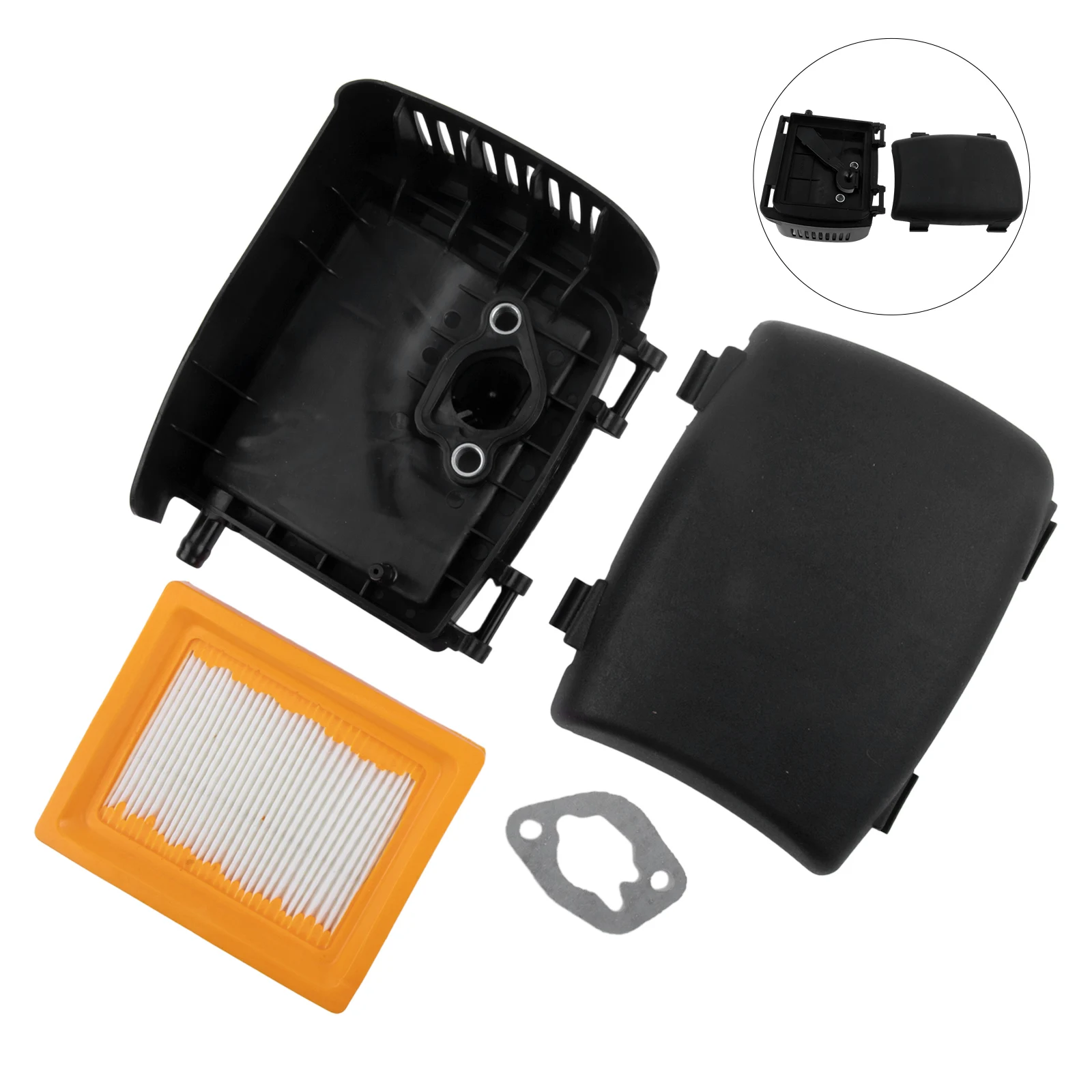 Air Filter Cover Kit With Base Gasket For XT650 XT675 Engine 14-083-22 14-096-119-S Lawn Mower Parts