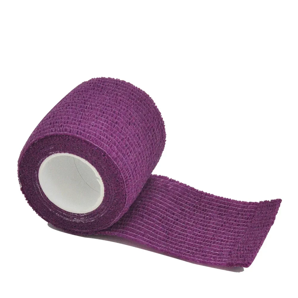 1/6 stücke 5*450 cm Einweg Selbst-klebe Flex Elastische Camouflage Verband Tattoo Griff Grip Rohr wrap Ellenbogen Stick Motion Band