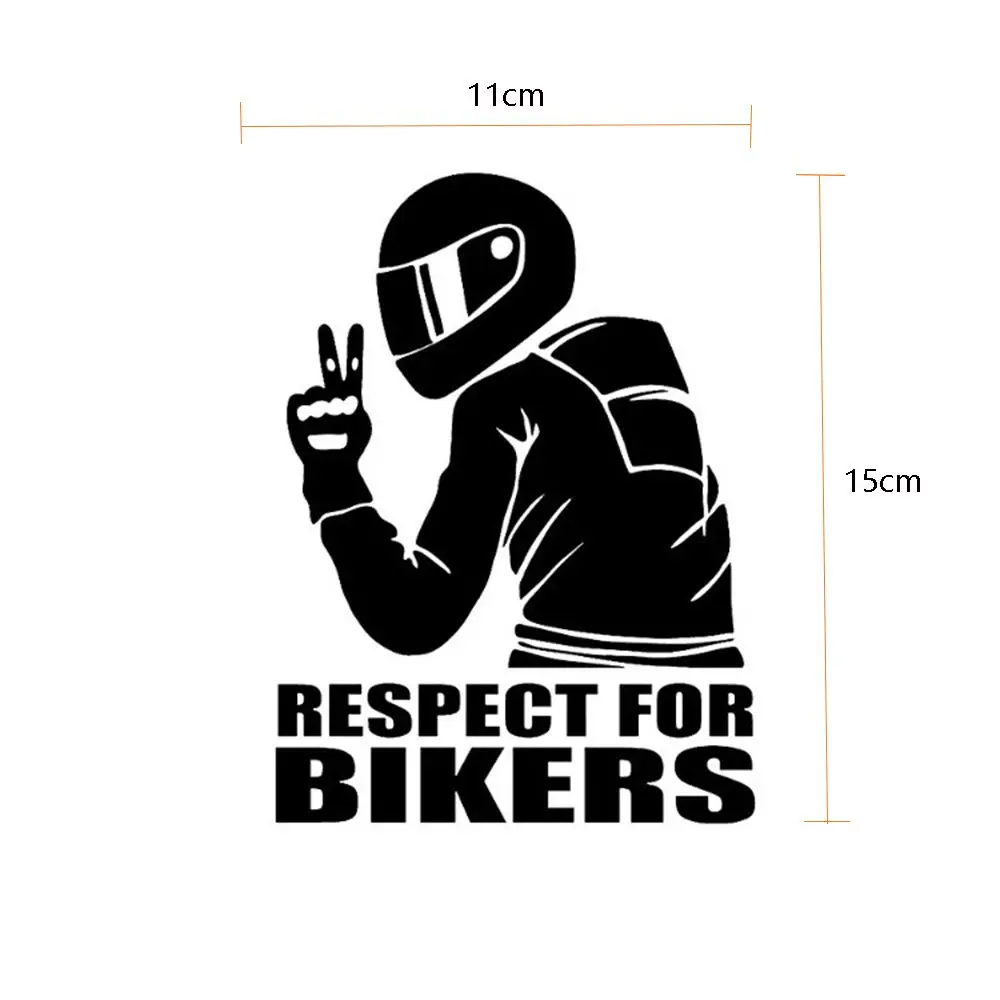New Auto Decal Automobile Decoration Bicycle Protection 3D Respect Car Sticker Reflective  Auto Decal