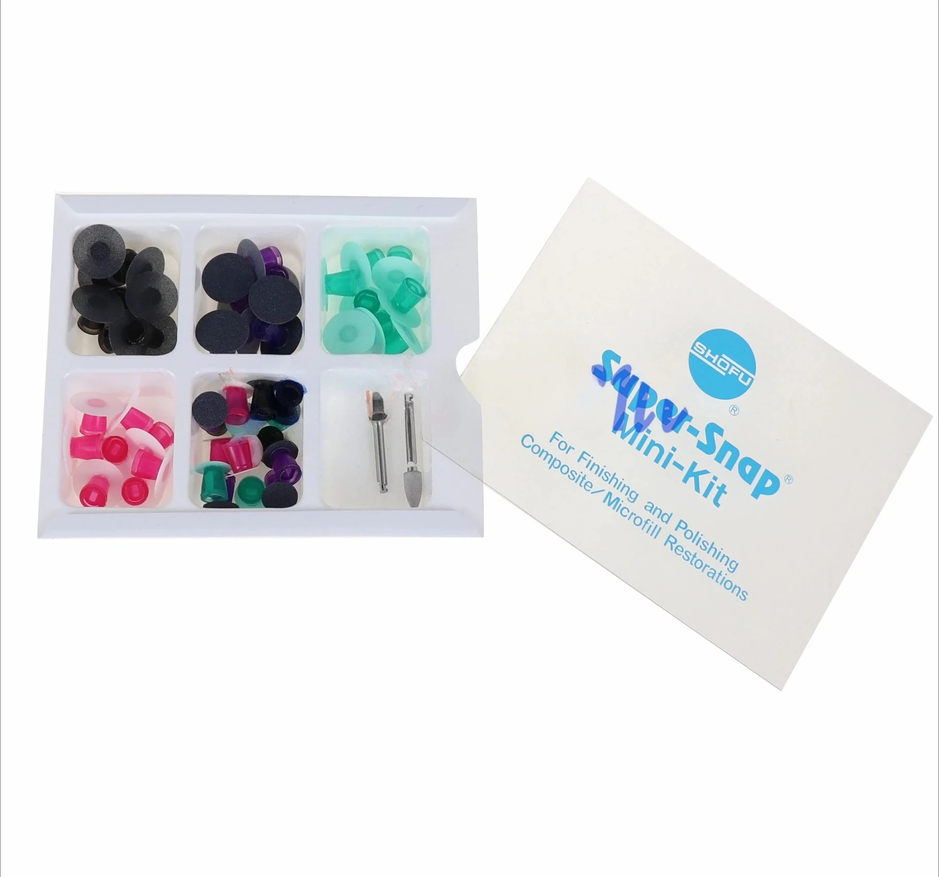

Dentalss Finishing & Polishing Composites Retorations Original Shofu Super Snap Mini Kit Oral Therapy Equipments & Accessories