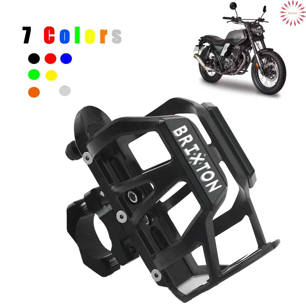 For Brixton 120 500X BX125R Beverage Water Bottle Drink Cup Holder Alloy Supplies Equipments CNC Motorcycle Accessories Hot Deal