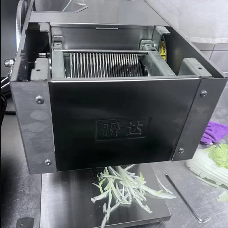 Electric Commercial Fully Automatic Meat Slicer with Adjustable Thickness Restaurant Use