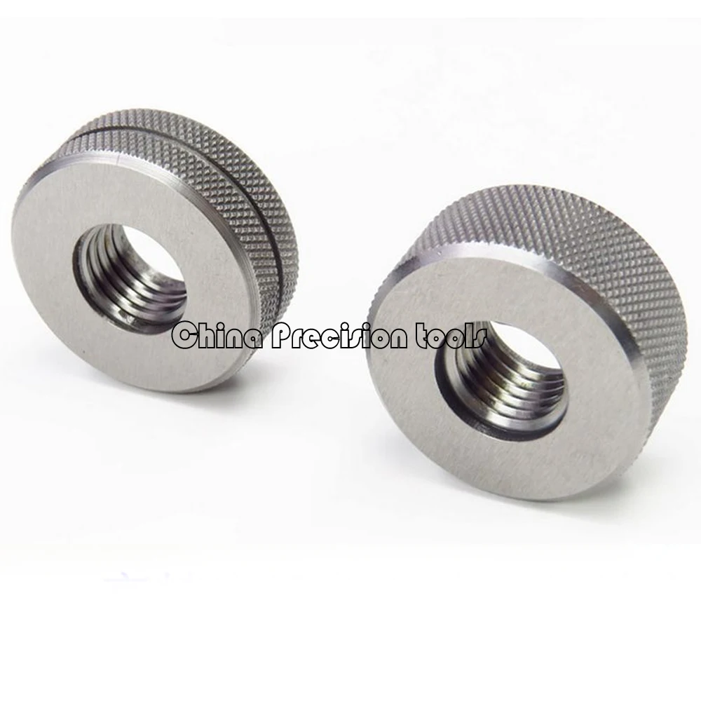 Calibrador de anillo de rosca unificada de 2 piezas, calibrador de tornillo 2A UN UNC UNF 1-64 2-56 3-48 4-40 5-40 6-32 8-32 10-24 12-24 1-72 4-48 0-80 10-32