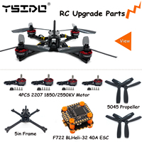 2207 Motor F722 40A ESC Five33 5in Racing Ultra Light X-type 200mm Frame 5045 Prop Combo for FPV RC Quadcopter Drone RC Parts