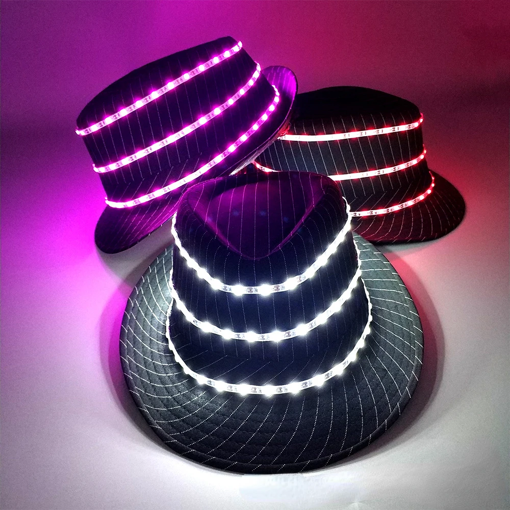 1pcs Flashing Baseball Hats Light Up Caps Even Party Event Holiday  Bar   Glow Party Supplies     Halloween