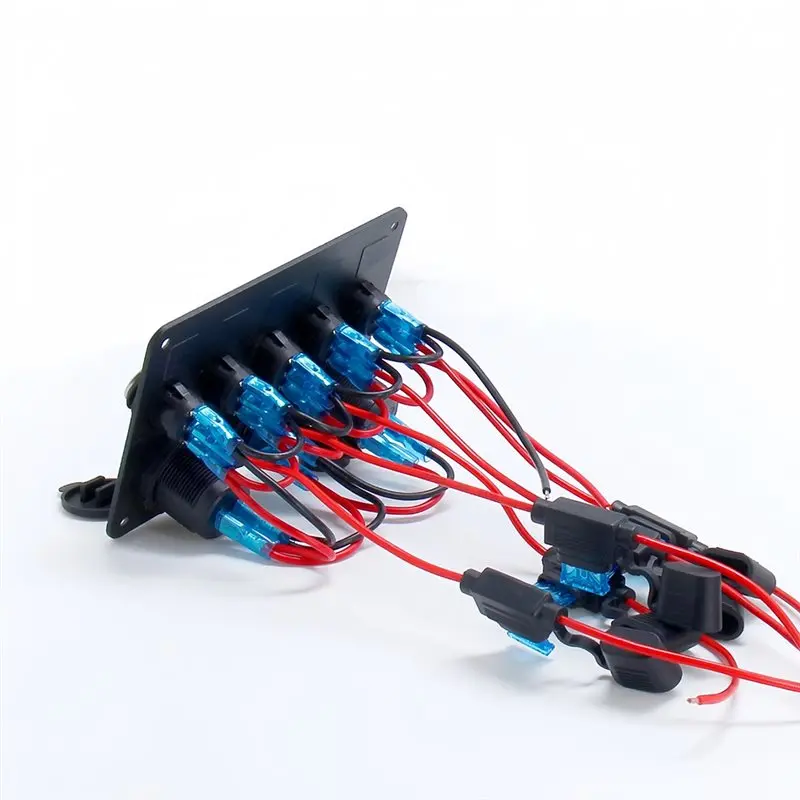 

LED Switch Panel Light 12V-24V 3.0 Volt Gauge LED Switch Panel Light Toggle For Car Marine Boat