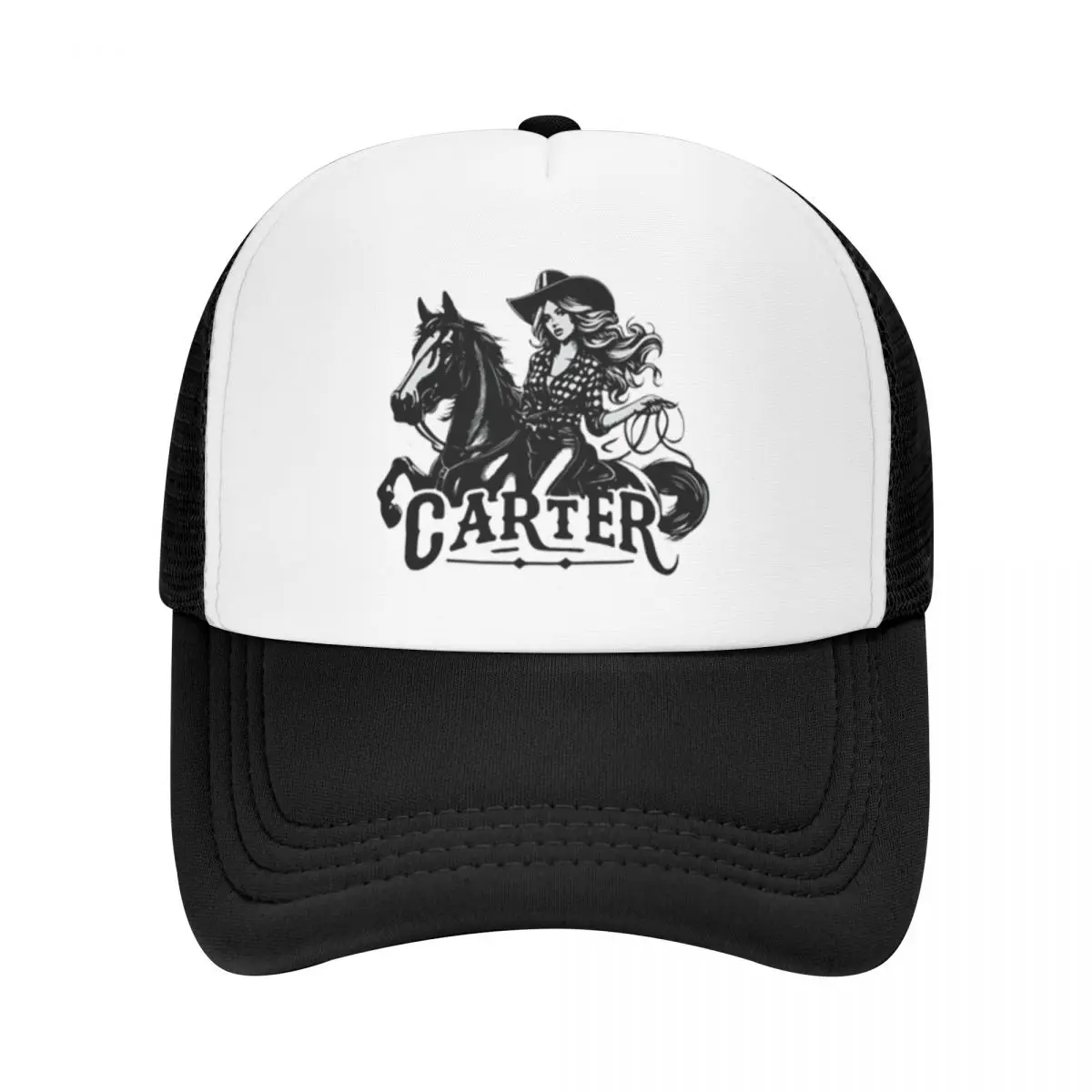 Cowboy Carter Cowgirl Beyonce Adult Mesh Baseball Cap For Women High Qualiy Trucker Hat Four Seasons Sunscreen Hat