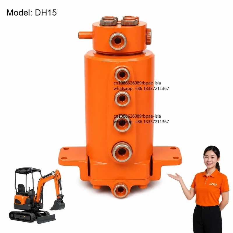 DH15 Hydraulic Rotary Center Swivel Joint 178475 590-9169 Klb10050 for Excavator Spare Parts Direct