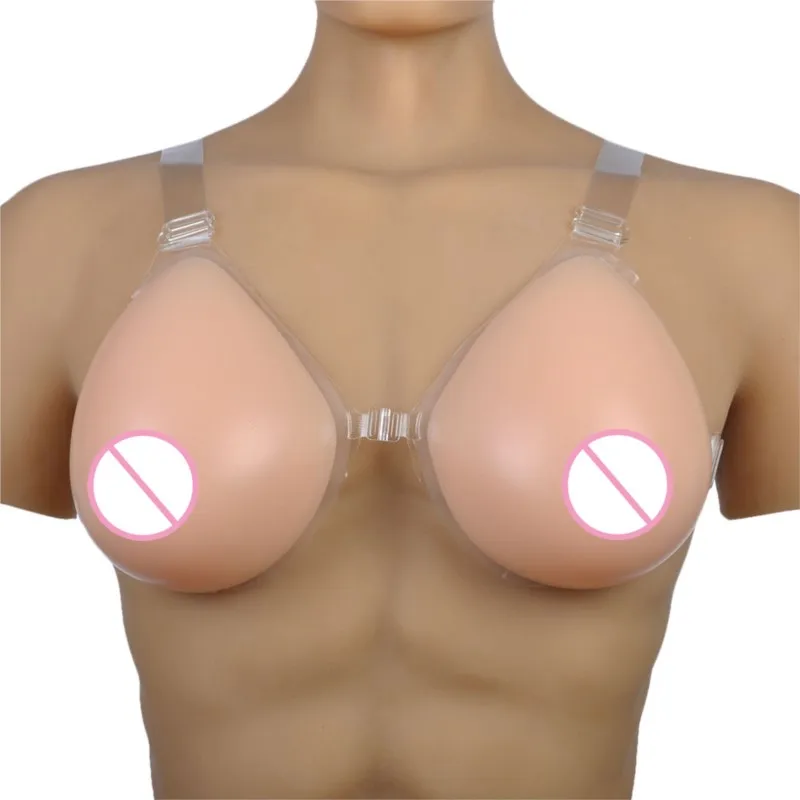 

Shoulder strap 500g 600g 800g fake breasts silicone cancer breast prosthesis false boobs for mastectomy crossdresser shemale use