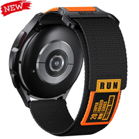 RUN Nylon Band 20mm 22mm Universal Replacement Wristband Sport Watch Strap for Men Women Bracelet Colorful Belt Accessories