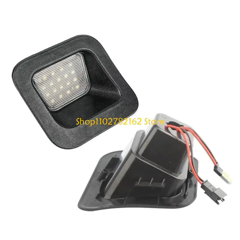 

547B 6000K White LED License Plate Light Assembly Simple Installation for Car 1500