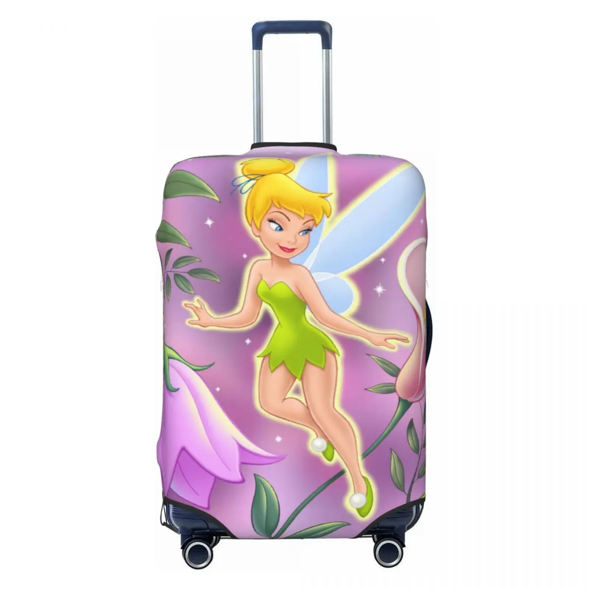 

Custom T-Tinkeres Anime Bell Suitcase Cover Washable Luggage Protective Covers for 18-32 inch