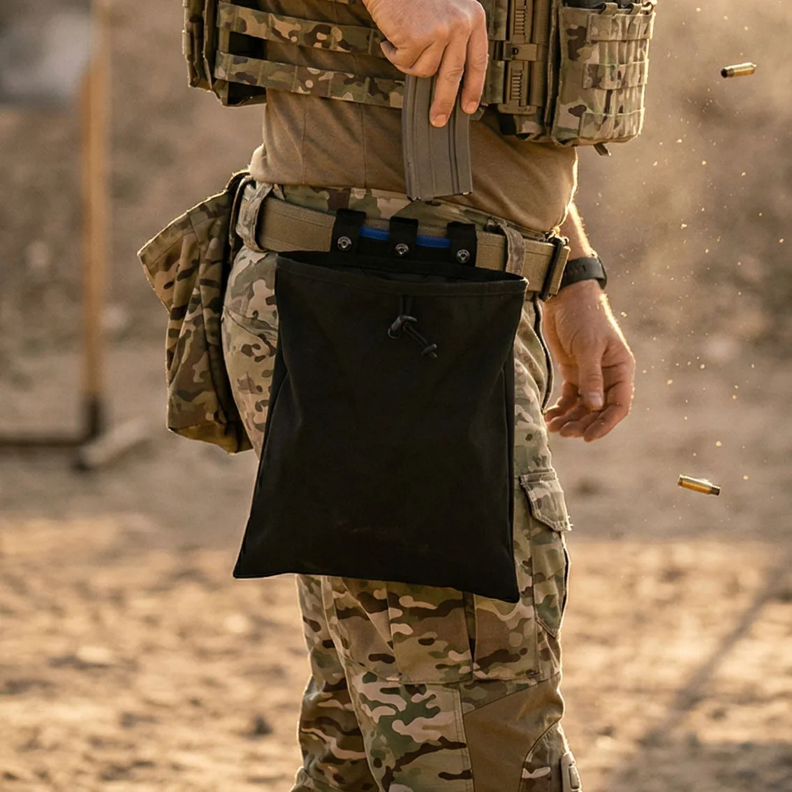 New Tactical Molle Dump Pouch Magazine Hunting Mag Recovery Bag Recycling Storage Pack Hunting Gear Accessories - view 6