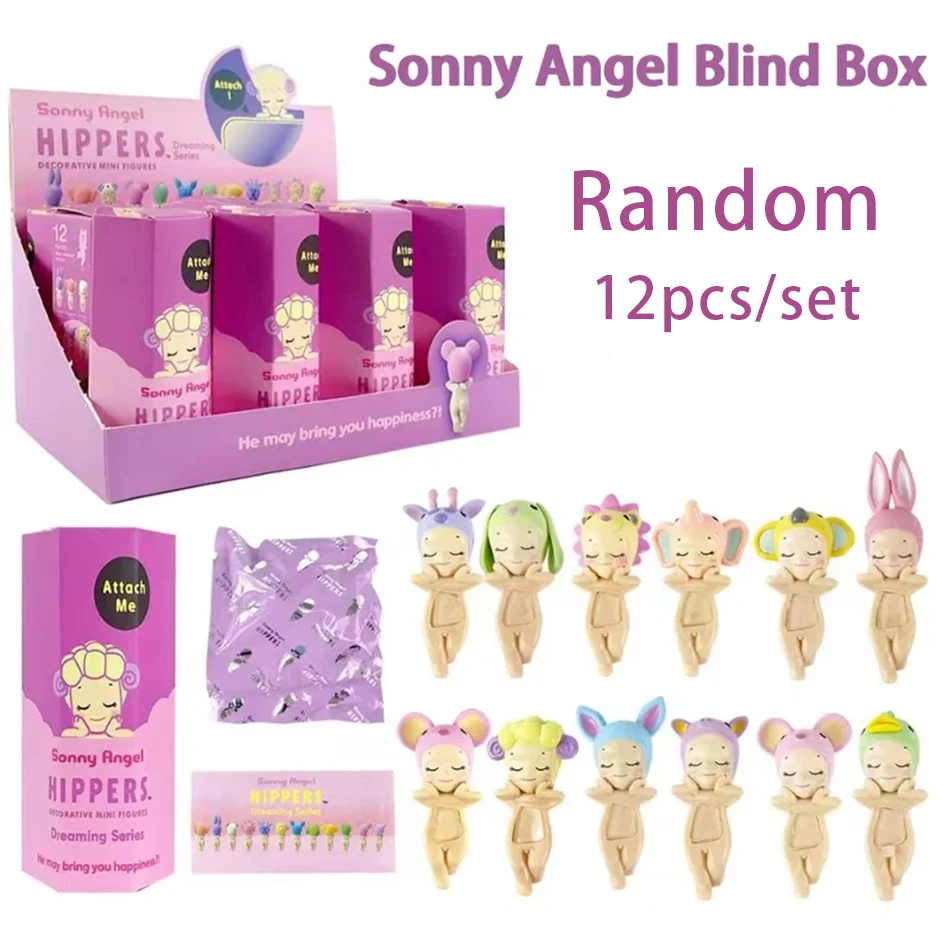 Collection 69Style Sonny Angel Blind Box Dreaming Series Mini Anime Figure Ornaments Dolls Fans Children Christmas Birthday Gift