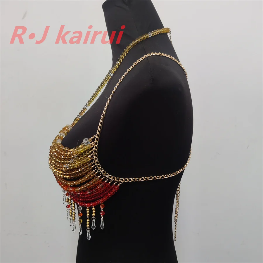 RJ Fashion Sexy Metal Yellow R - Yellow Body Jewelry บทวิจารณ์และราคา