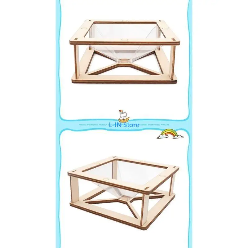 

3D -голограмма пирамида отображения проектора Video Stand Universal для мобильных телефонов детских наук образование