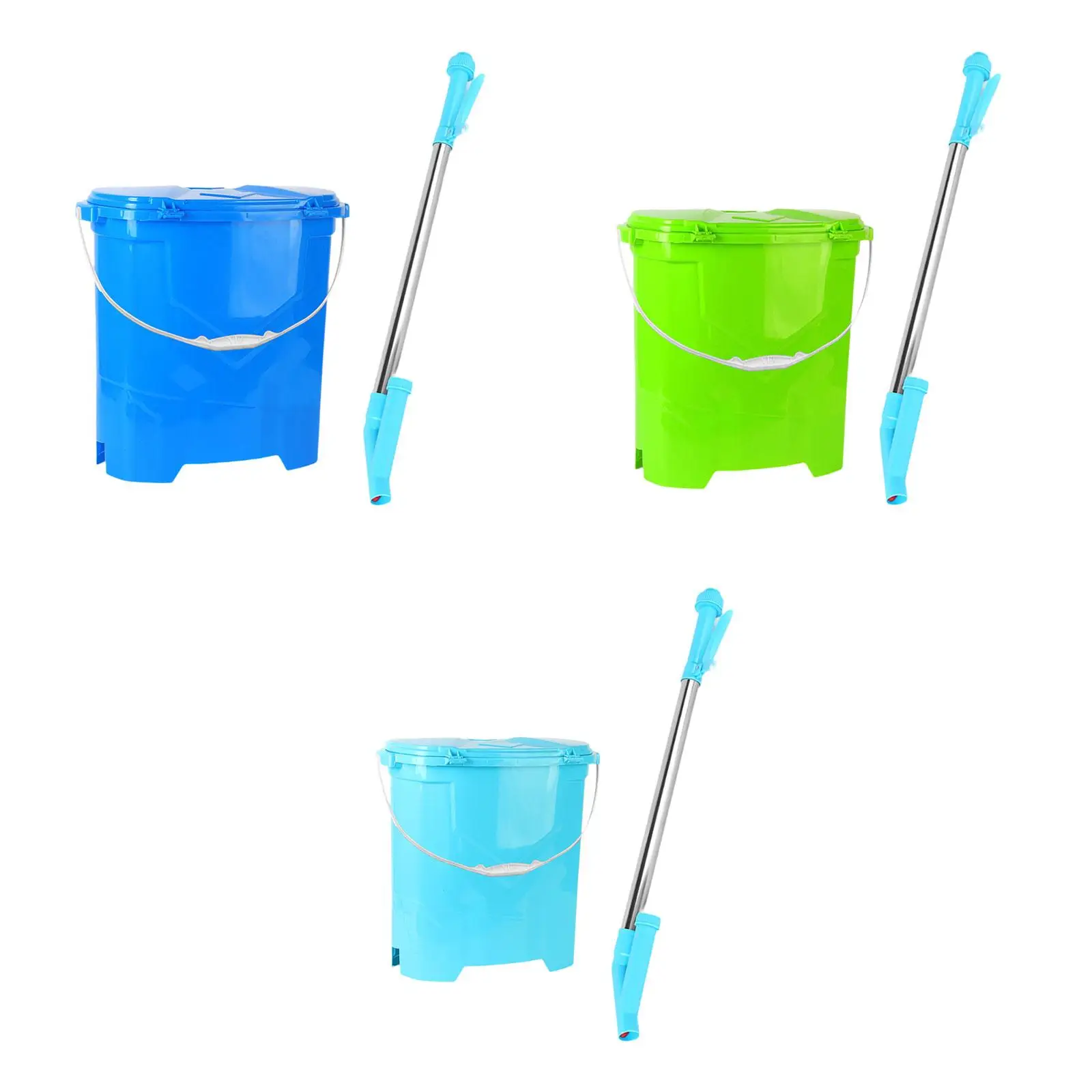 Manual Fertilizer Spreader with Backpack Bucket Corn Fertilizing Tool Sturdy 25L Capacity for Spreading Vegetables