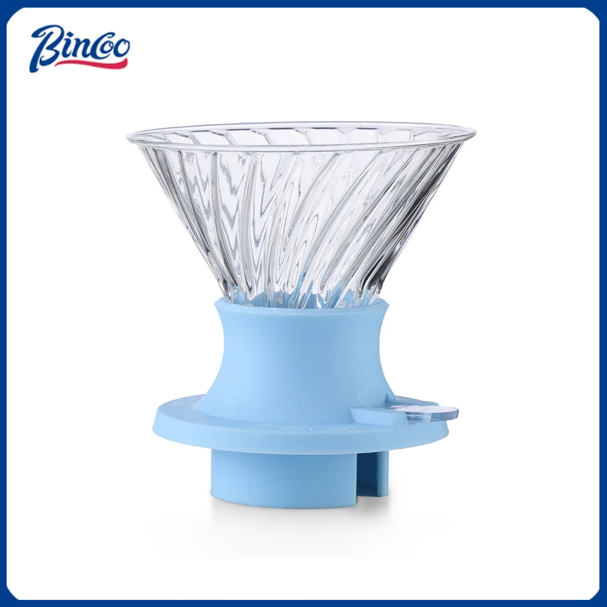 

BINCOO многоразовые погружные капельницы для кофе, набор фильтров V02, переключатель, капельница для ручного заваривания, кофеварка, стеклянные фильтры для кофе