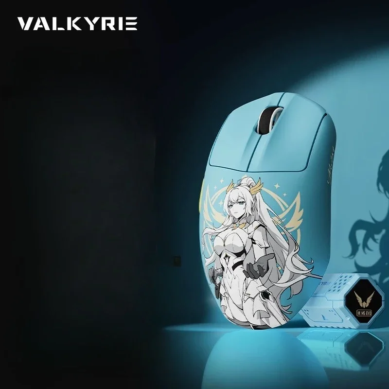 VALKYRIE VK M5 EVO/Super Mouse Wireless Tri Mode 58g Lightweight Ergonomics 8k Low Latency Gaming Mouse Computer Peripherals