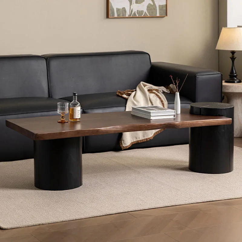 Modern Aesthetic Coffee Table Decoration Luxury Nordic Storage Coffee Table Drawers Minimalist Mesa Auxiliar Trendy Furniture