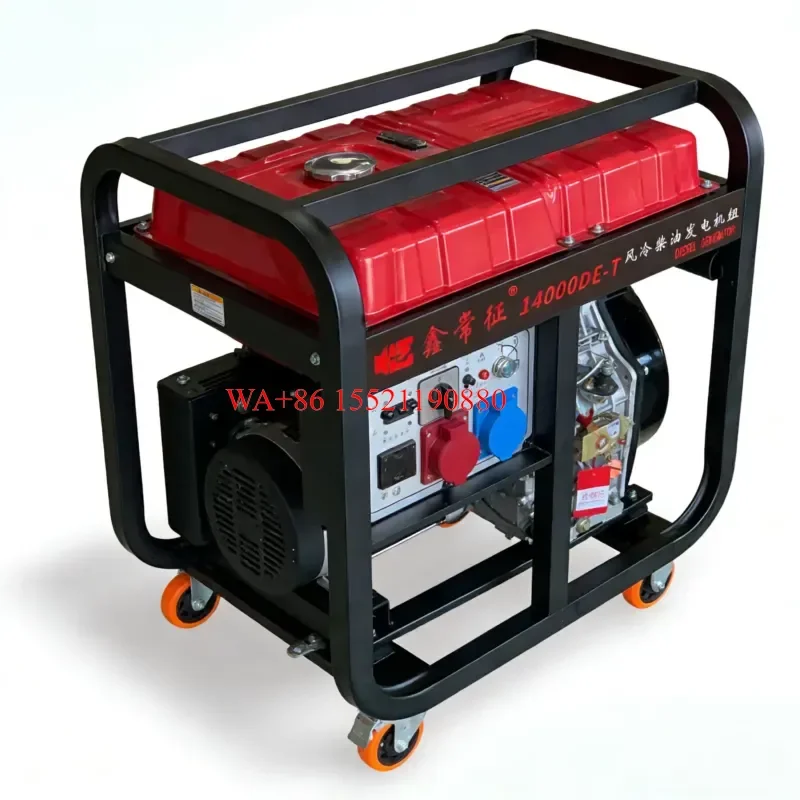 WMWMNU for 10Kw Portable 230V 400V Single Phase with Three Phase 50hz Air Cooled 4 Stroke Single Cylinder Open Frame Diesel