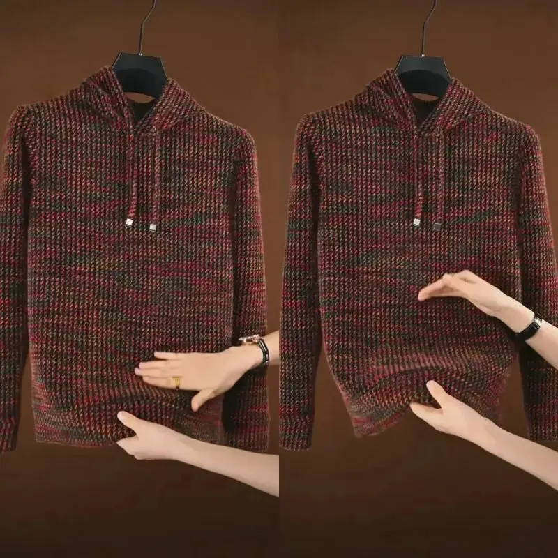 2025 New  Hoodie Jaet Couple Sweatirts Men's Youth Knitted Top Autumn Winter Men's Faion Casual Comfortable Fit