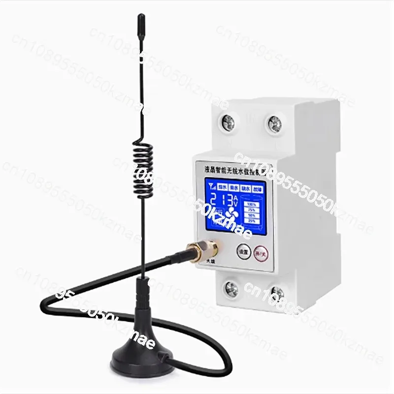 Smart Water Level Controller Automatic, Wireless Remote Control Water Pump   for Tank, No Wiring Needed