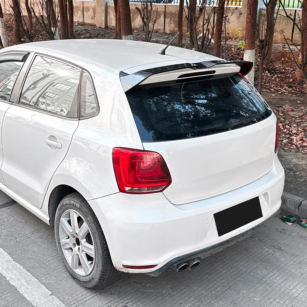 

For Volkswagen Polo MK5 6R 6C 2009-2017 Oettinger Style Spoiler Wing ABS Plastic Gloss Black