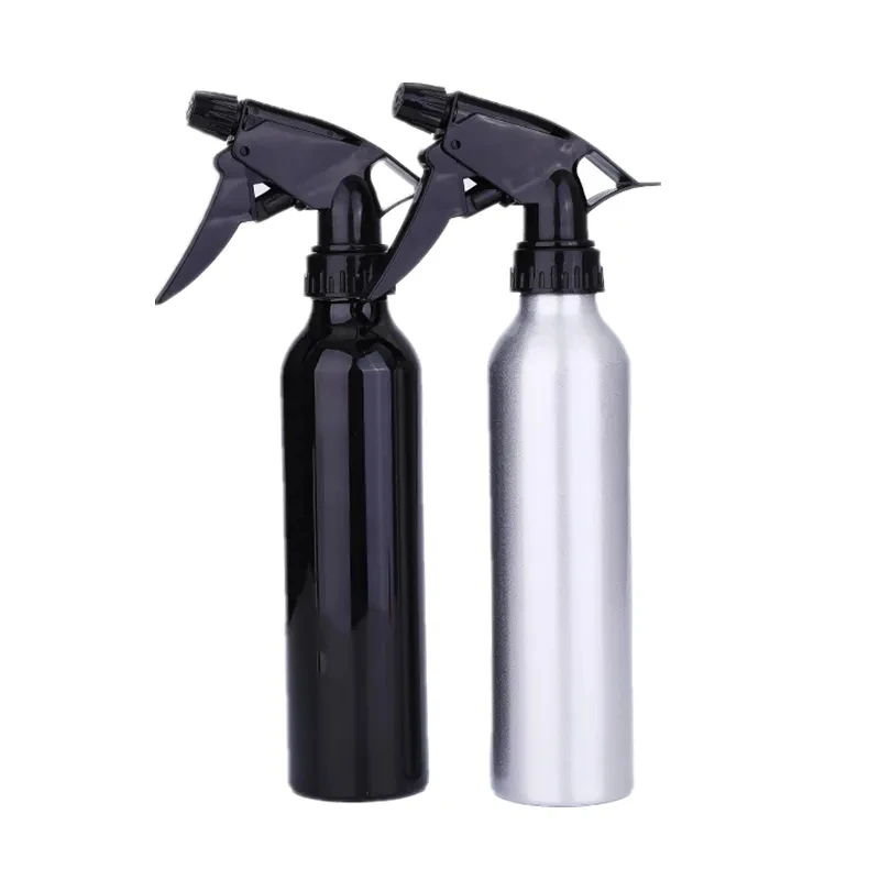 250ml Aluminum Pinch Sprayer Spray Pump Bottle for Hairdressing Salon Flowers Water Sprayer Tool Tattoo Supplies